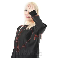 Poizen Industries Hanalei Broken Heart Jumper (Black/Red)