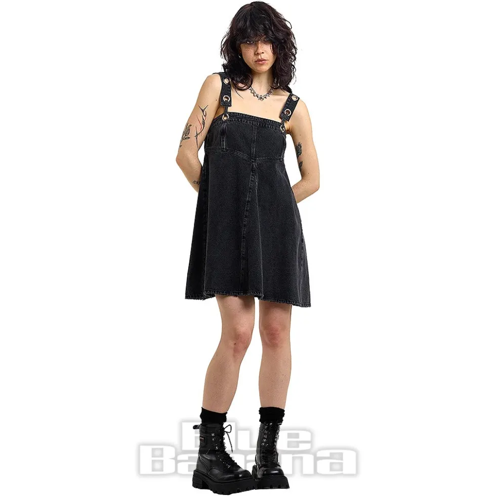 Ragged Priest Dilemma Dress (Charcoal)