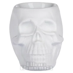 Something Different Skull Oil Burner (White)