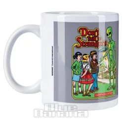 Steven Rhodes Don't Talk to Strangers Mug (Multicoloured)