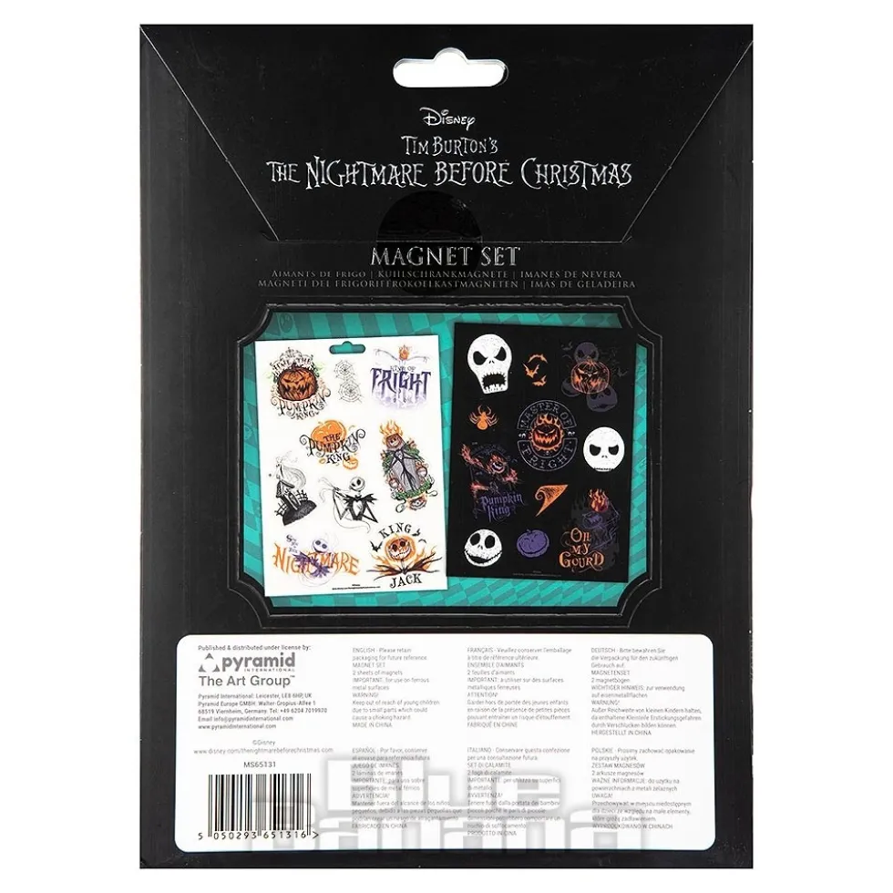 The Nightmare Before Christmas Assorted Magnets (Multicoloured)