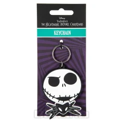 The Nightmare Before Christmas Jack Spinner Keychain (Black)