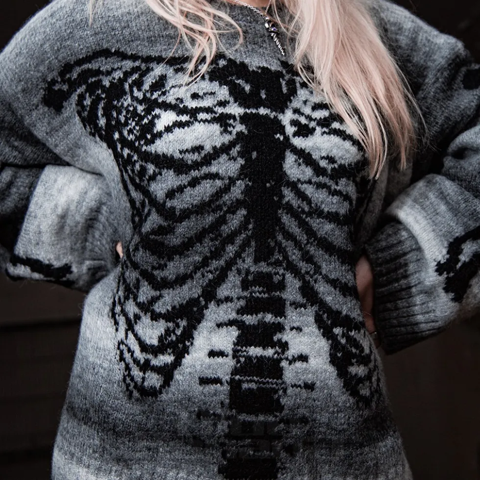 The Ragged Priest Bare Jumper (Grey)
