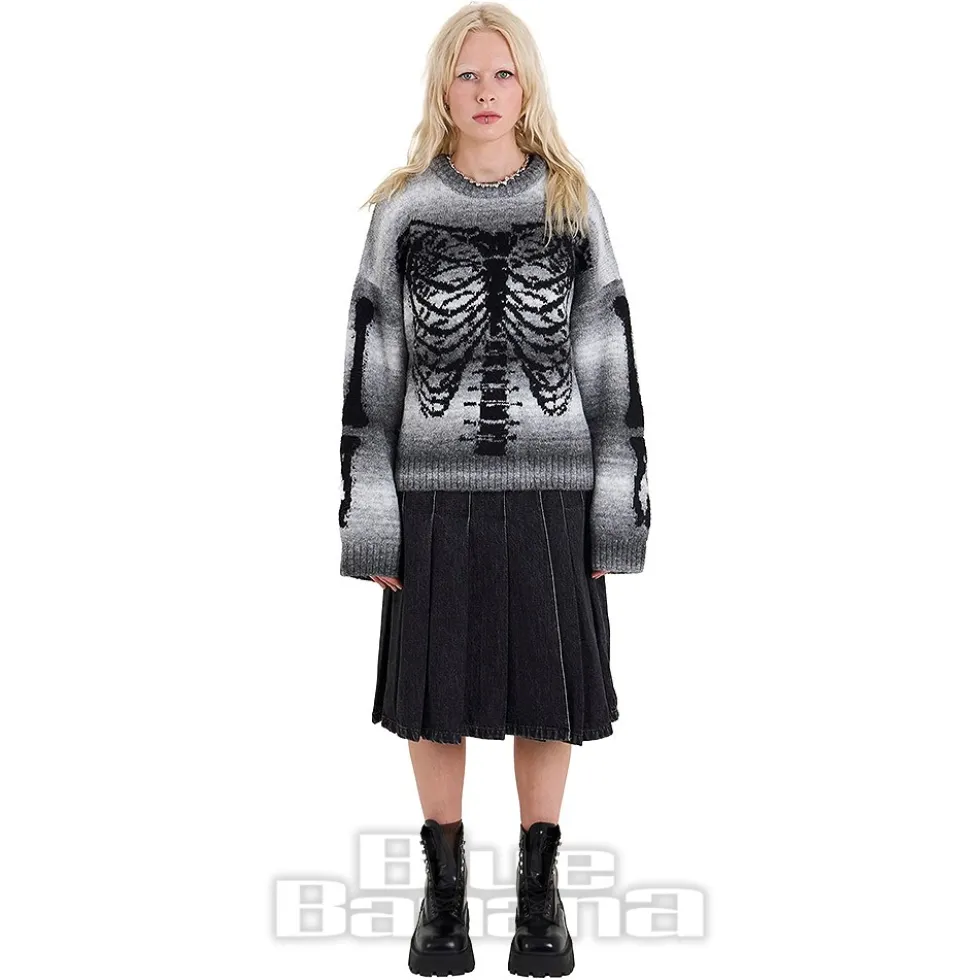 The Ragged Priest Bare Jumper (Grey)