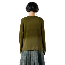 The Ragged Priest Crown Jumper (Green)