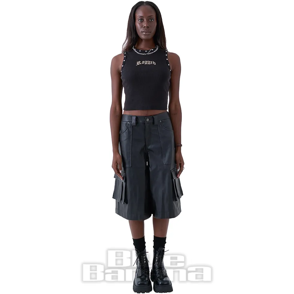The Ragged Priest Jolt Jorts (Black)