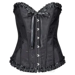 Vixxsin Dahlia Gothic Corset (Black)
