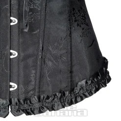 Vixxsin Dahlia Gothic Corset (Black)