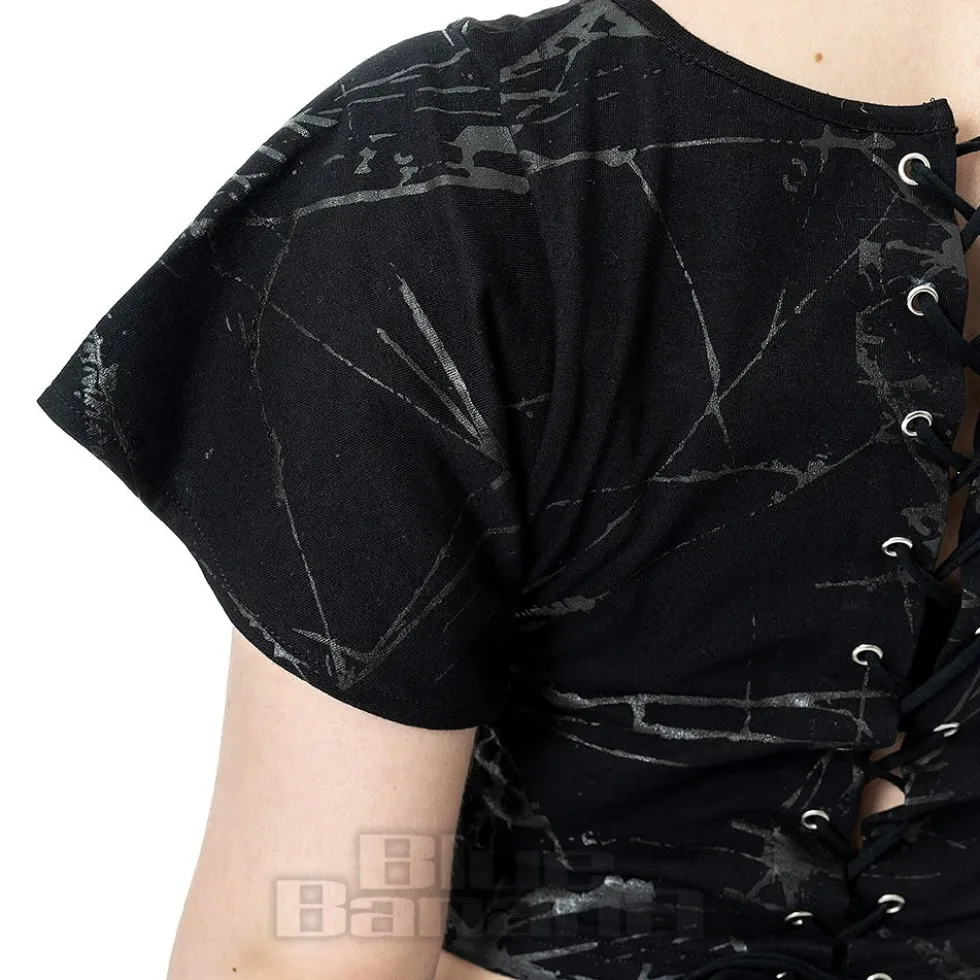 Vixxsin Shadowglass Top (Black)