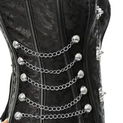 Vixxsin Steam Siren Corset (Black)